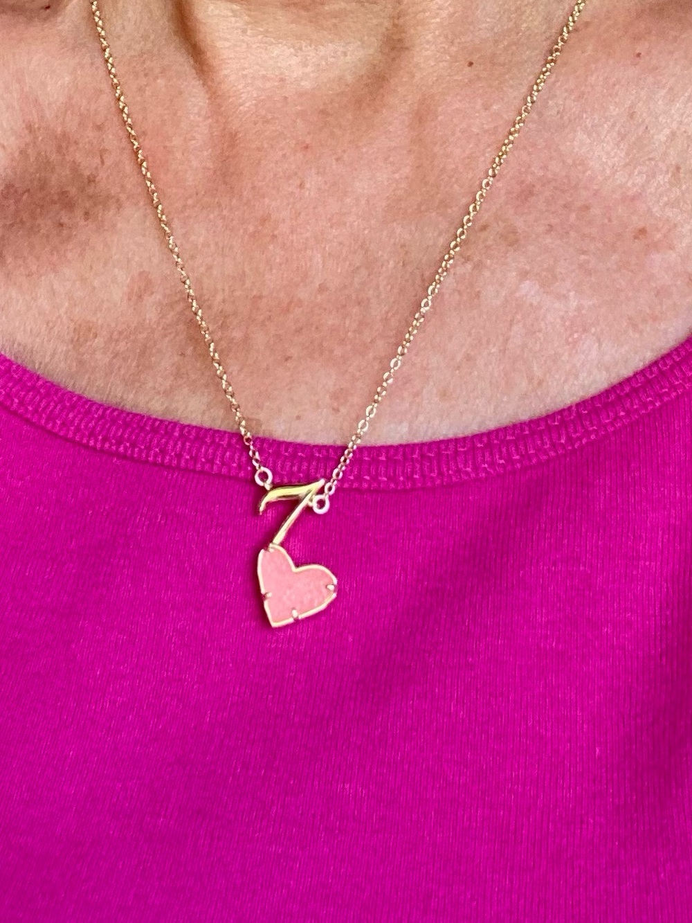 Kendra Scott Dolly Parton Drusy Heart musical note necklace collaboration